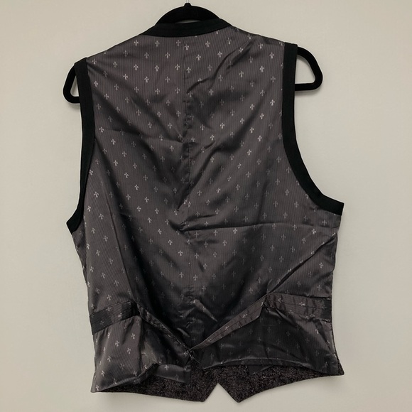 JOHN VARVATOS Abstract Jacquard Vest. Size EU 50 USA 40 - Picture 7 of 9